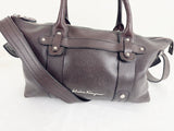 Salvatore Ferragamo Pebbled Leather Handbag