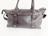 Salvatore Ferragamo Pebbled Leather Handbag