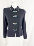 St. John Evening Embellished Jacket Size 6