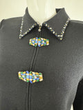St. John Evening Embellished Jacket Size 6