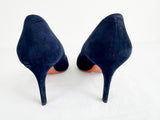 Santoni Blue Suede Pump Size 10
