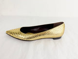 NEW Devi Kroell Metallic Ballet Flat Size 9
