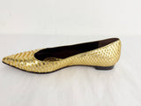 NEW Devi Kroell Metallic Ballet Flat Size 9