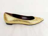 NEW Devi Kroell Metallic Ballet Flat Size 9