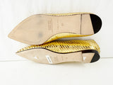NEW Devi Kroell Metallic Ballet Flat Size 9