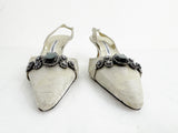 Manolo Blahnik Brocase Slingback Size 10