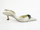 Manolo Blahnik Brocase Slingback Size 10