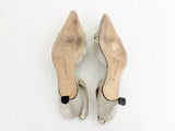 Manolo Blahnik Brocase Slingback Size 10