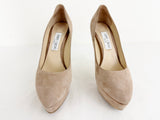 Jimmy Choo Suede Platform Pump Size 9.5