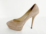Jimmy Choo Suede Platform Pump Size 9.5