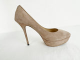 Jimmy Choo Suede Platform Pump Size 9.5