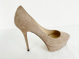 Jimmy Choo Suede Platform Pump Size 9.5