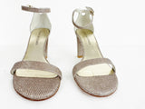 Stuart Weitzman Glitter Sandal Size 9.5