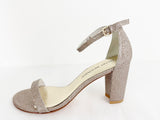Stuart Weitzman Glitter Sandal Size 9.5