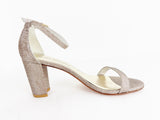 Stuart Weitzman Glitter Sandal Size 9.5