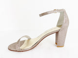 Stuart Weitzman Glitter Sandal Size 9.5