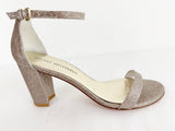 Stuart Weitzman Glitter Sandal Size 9.5