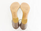 Stuart Weitzman Glitter Sandal Size 9.5