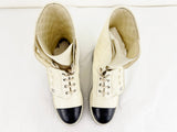 Chanel Agneau Quilted Boots Size 9