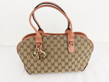 Gucci Canvas Heartbit Handle Bag