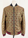 NEW Dolce & Gabbana Brocade Varsity Jacket Size 42