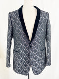 Men's Dolce & Gabbana Gold Tuxedo Jacket Size 44