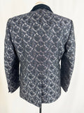 Men's Dolce & Gabbana Gold Tuxedo Jacket Size 44