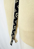 Louis Vuitton Logo Sleeve Crew Neck Size XS