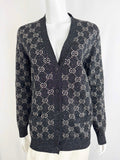 Gucci Metallic Cardigan Size M