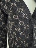 Gucci Metallic Cardigan Size M