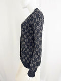 Gucci Metallic Cardigan Size M
