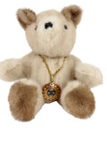 NEW Mink Teddy Bear