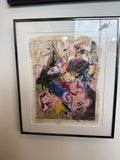 Cathy Roach Multi-Media Framed Art