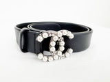 Chanel 2021 Pearl and Crystal Belt Size M