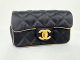 Chanel Satin X-Mini Flap Bag