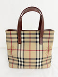 Burberry London Haymarket Handle Bag