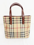 Burberry London Haymarket Handle Bag