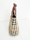 Burberry London Haymarket Handle Bag