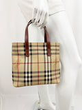 Burberry London Haymarket Handle Bag