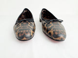 NEW Christian Louboutin Leopard Ballet Flats Size 11
