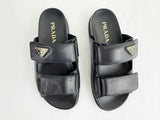 NEW Prada Leather Slides Size 7