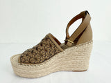 Tory Burch Wedge Sandal Size 8.5