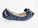 New Prada Ballet Flat W/Bow Size 8