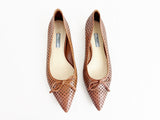 NEW Prada Perforated Flats Size 8.5
