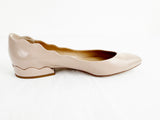NEW Chloe Scallop Ballet Flats Size 8.5