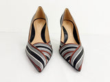 NEW Sergio Rossi Stripe Pumps Size 8.5