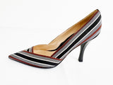 New Sergio Rossi Canvas Pump Size 8.5