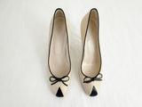 Chanel Canvas Pump Size 8.5