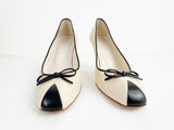 Chanel Canvas Pump Size 8.5