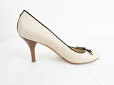Chanel Canvas Pump Size 8.5